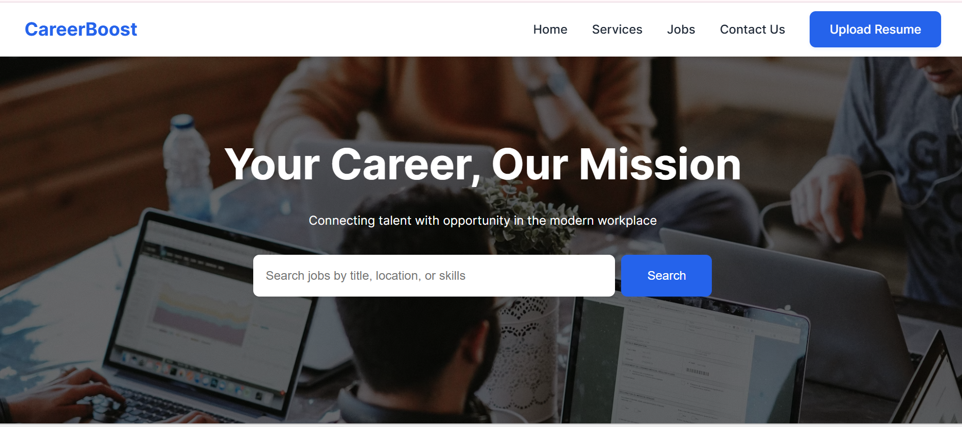 Recruitment web design